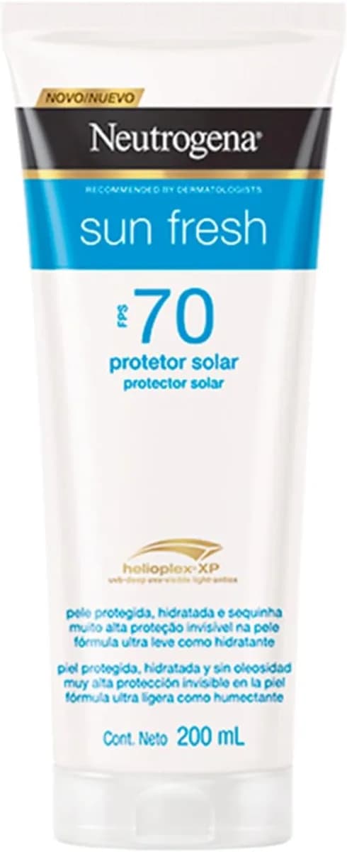 Neutrogena Sun Fresh Protetor Solar Corporal FPS 70 200ml