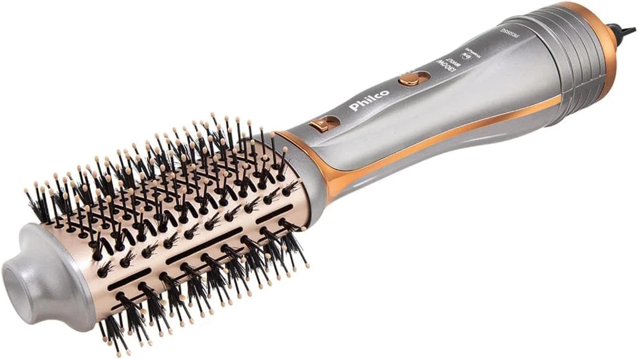 Escova Secadora Philco PES19SG 3 acessórios 1300W