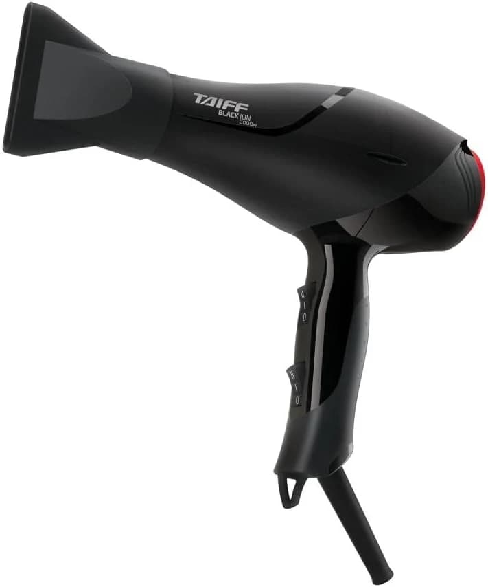 Secador Black Ion 2000W, 220V, Taiff, BLACK ION 338, Preto