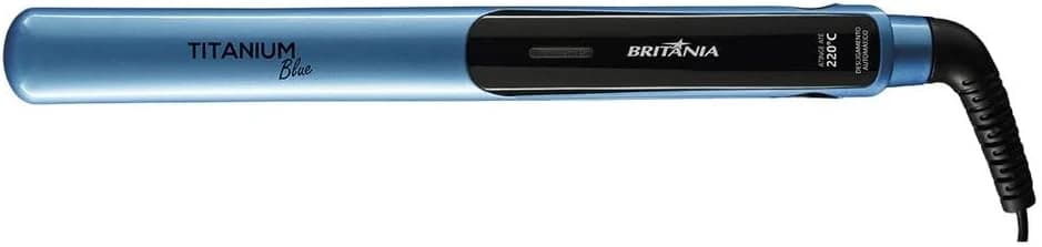Prancha, Titanium blue, 35w, Azul, Bivolt, Britânia