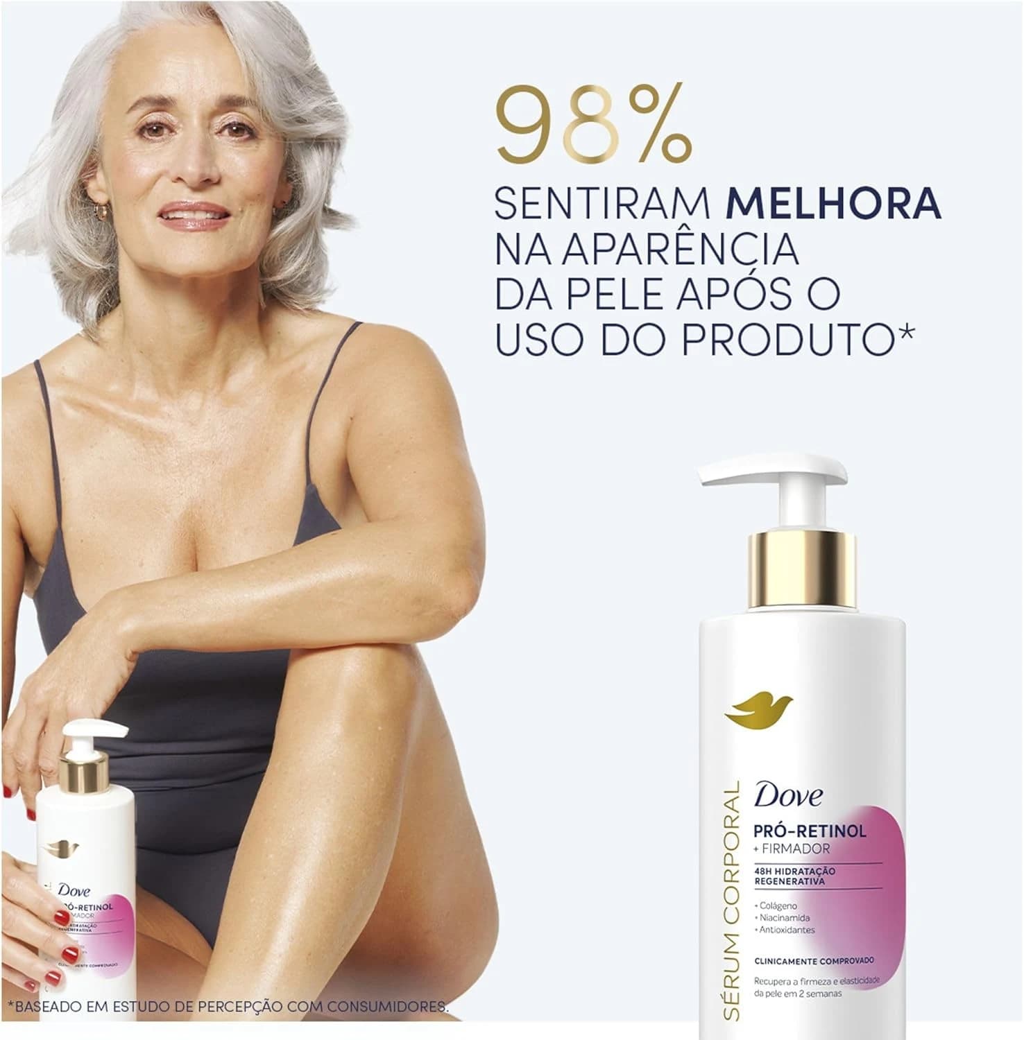 Dove Sérum Hidratante Corporal Pró-Retinol + Firmador 380ml