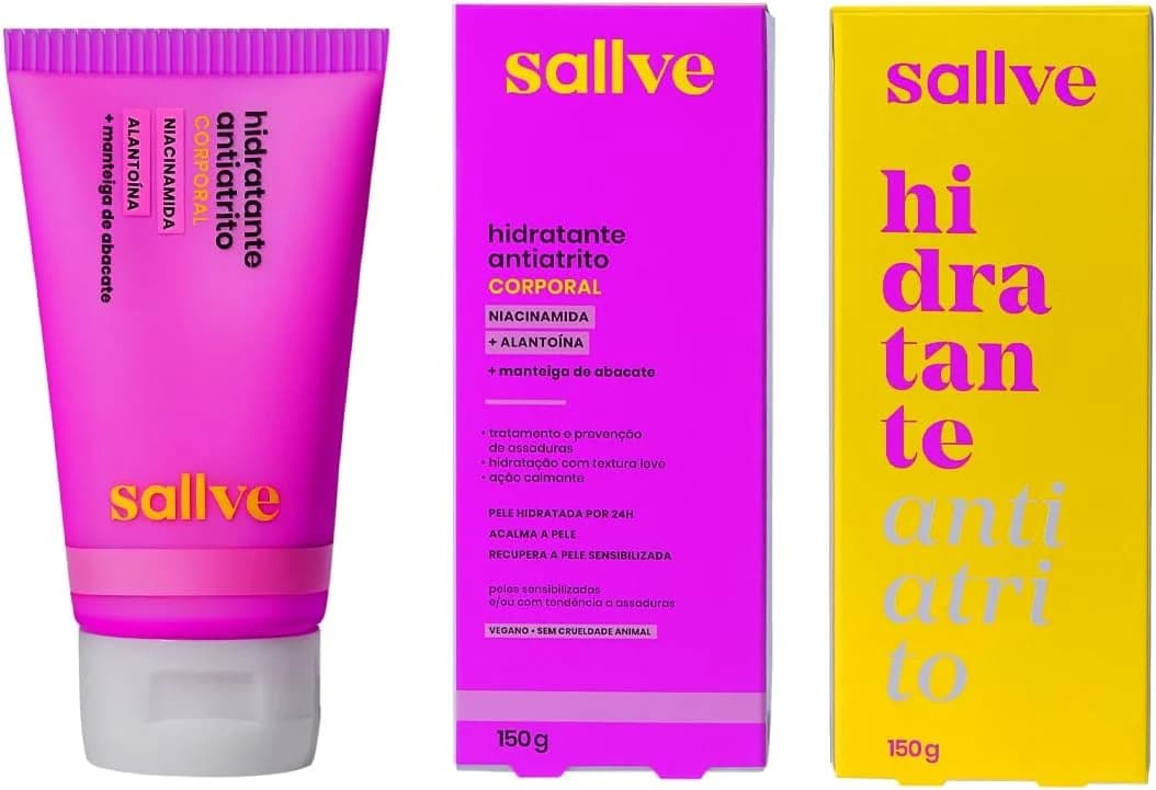 Sallve Hidratante Antiatrito 150g