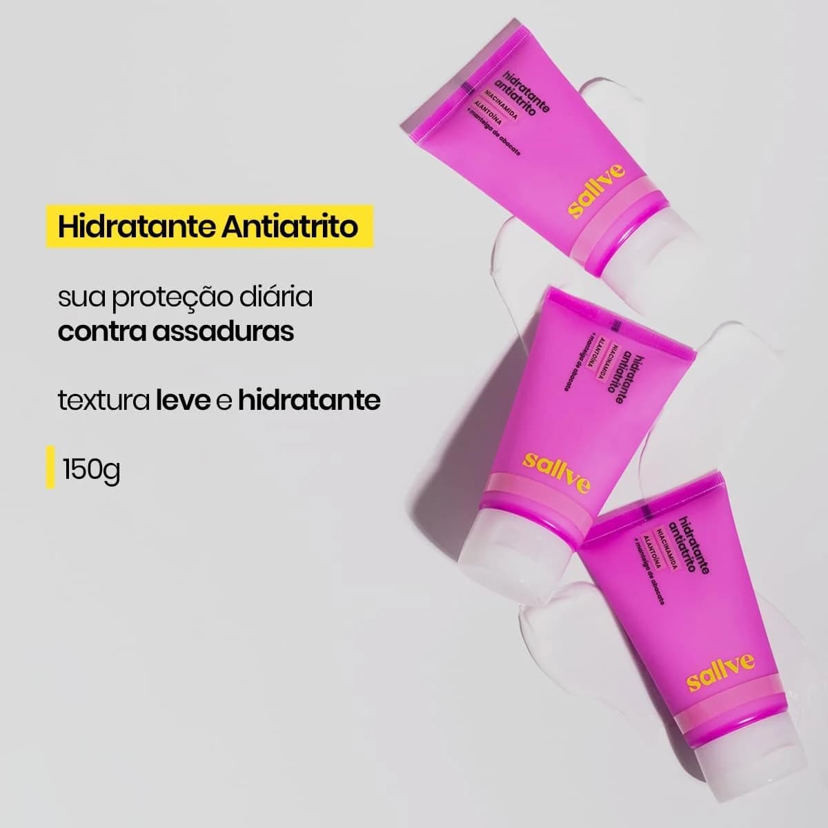 Sallve Hidratante Antiatrito 150g