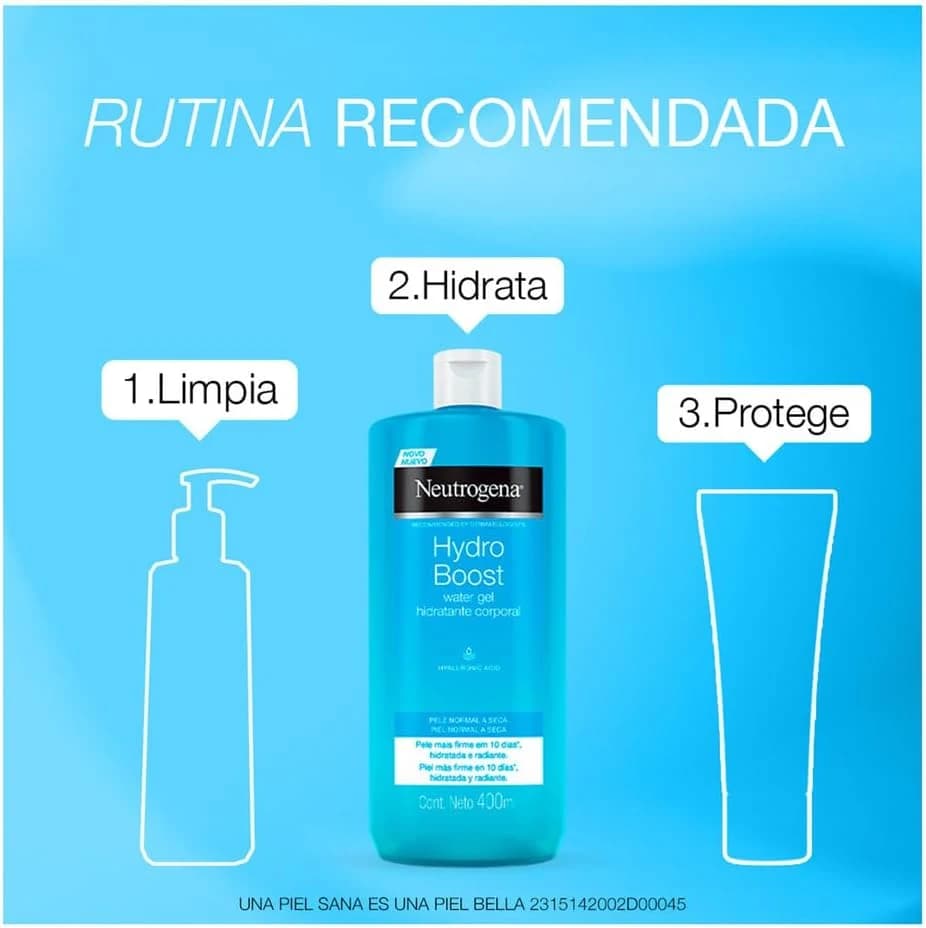 Neutrogena Hidratante Corporal Hydro Boost Water Gel, 400ml