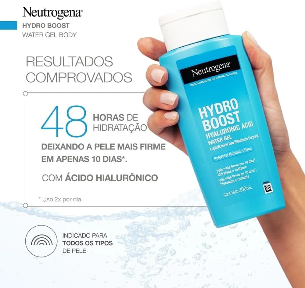 Hidratante Corporal NEUTROGENA® Hydro Boost Water Gel, 200mL