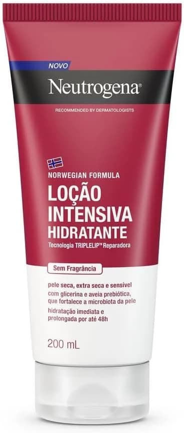 Neutrogena Norwegian Hidratante Corporal Intensivo Sem Fragrância, 200ml