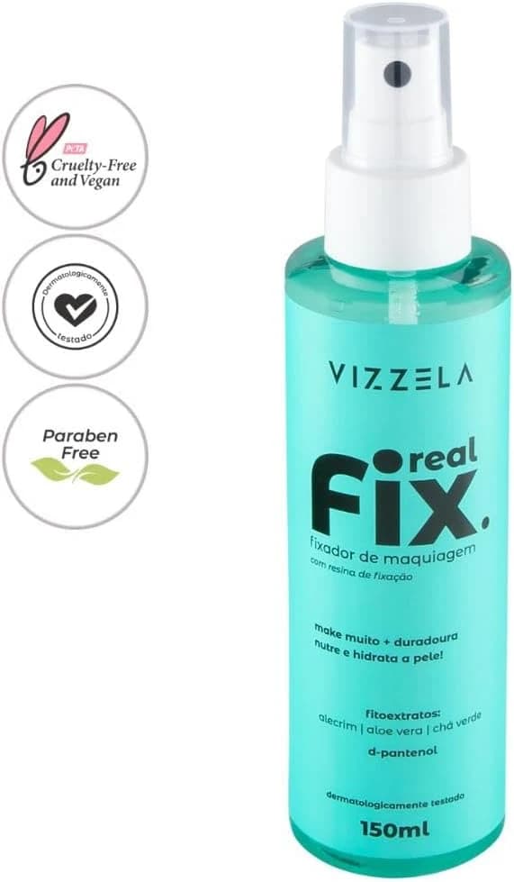 Fixador de Maquiagem Real Fix - 150ml - VZ-57 - Vizzela