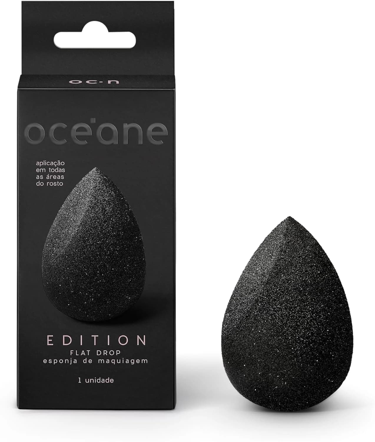Océane Flat Drop Océane Esponja De Maquiagem Preto