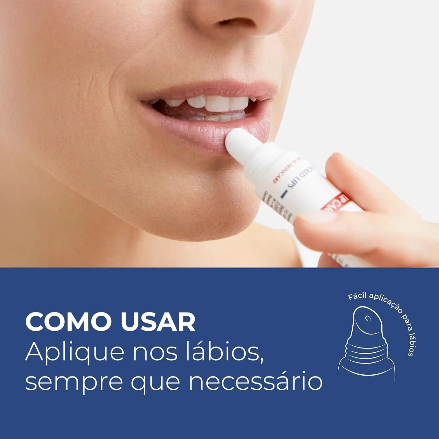 EUCERIN Aquaphor Reparador Labial 10ml - Repara e protege os lábios ressecados