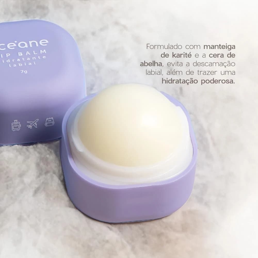 Océane Hidratante Labial de Baunilha - Travel Lip Balm Vanilla 7g