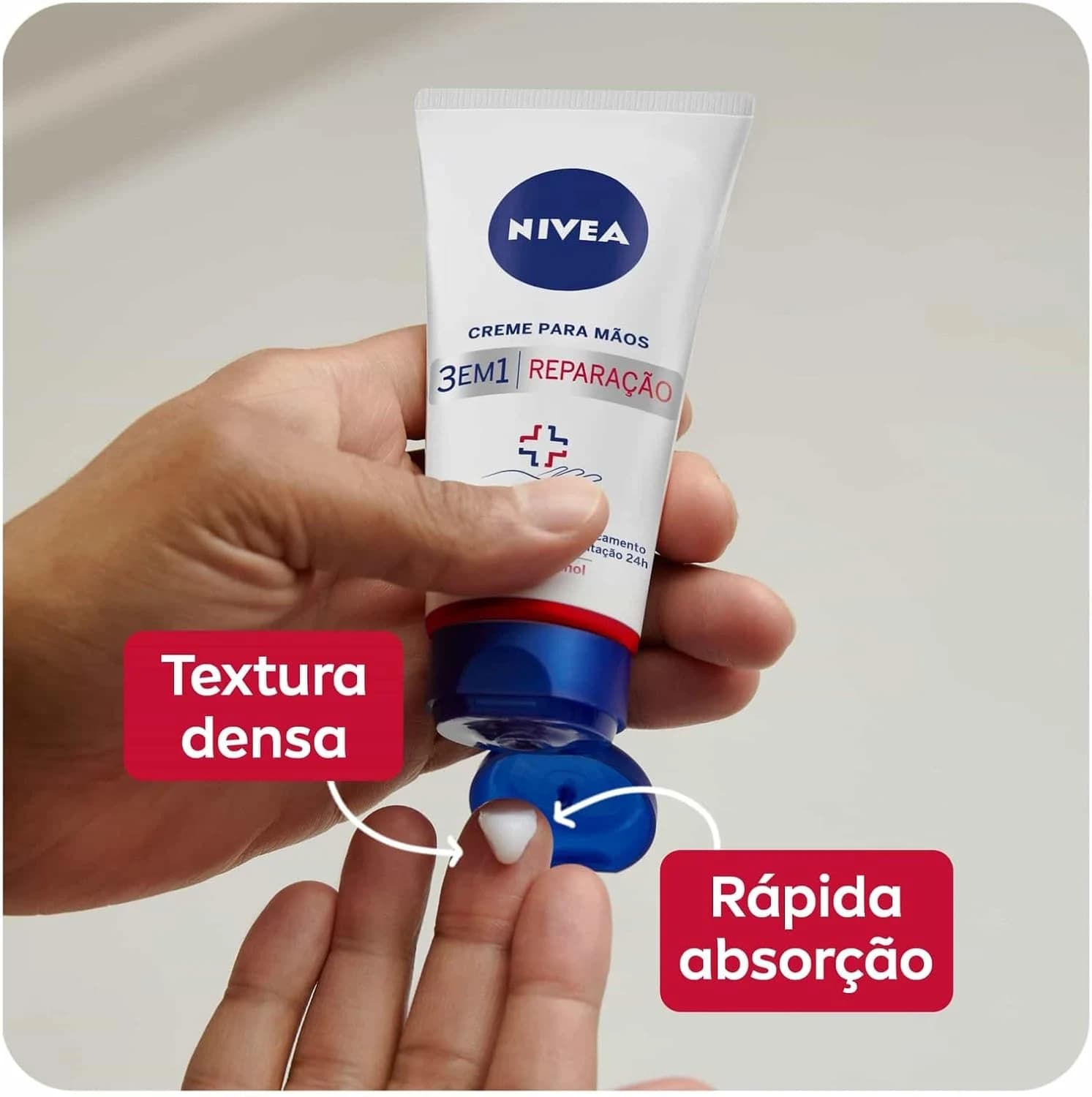 NIVEA Creme para Mãos Reparação com Dexpanthenol 75g