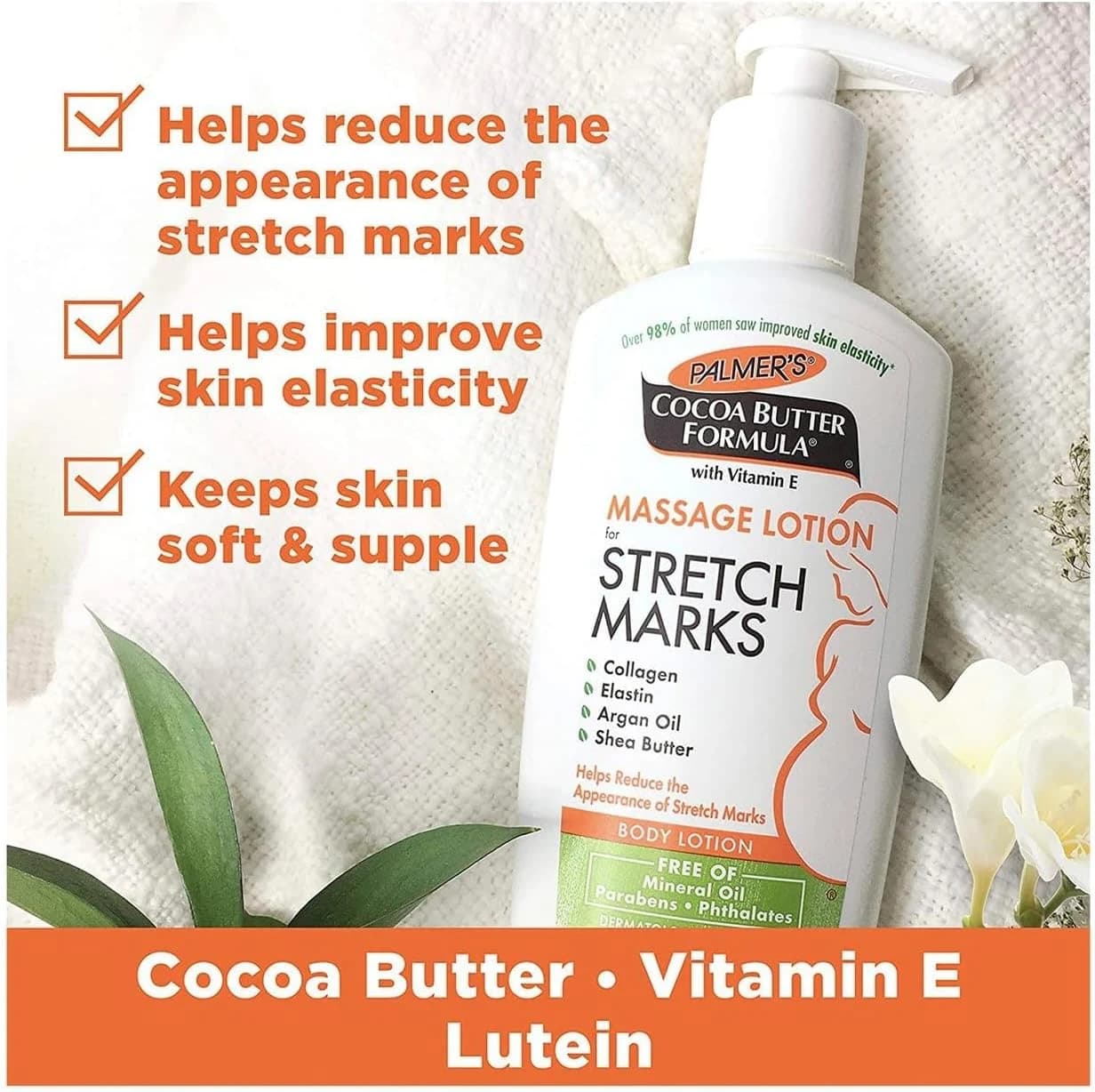 Palmer's Palmers Cocoa Butter Formula Loção De Massagem Para Estrias 250Ml