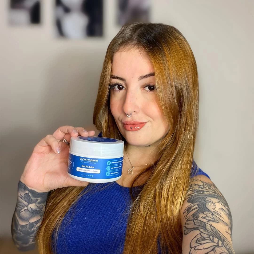 Gel Redutor de Medidas, Celulite e Flacidez - Cicatribem