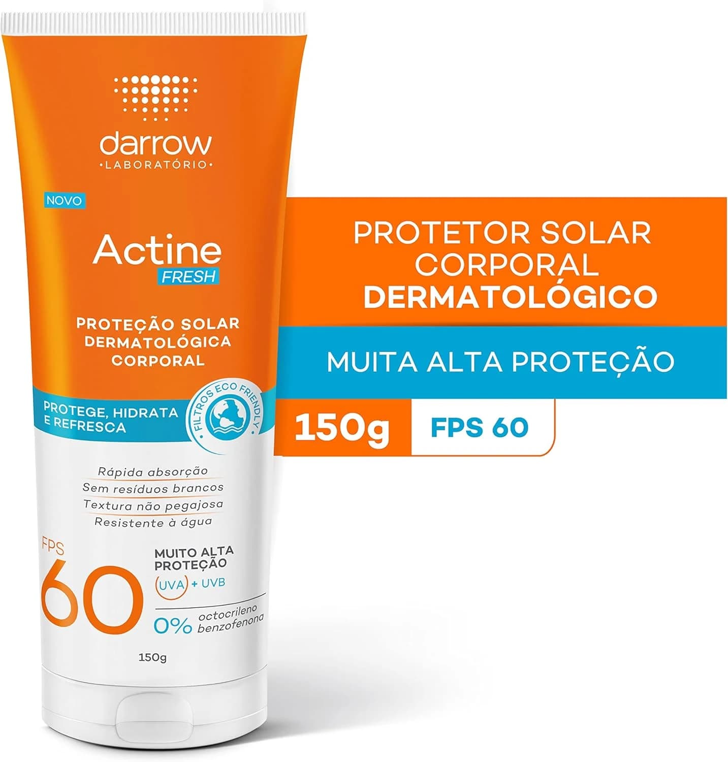 Darrow Protetor Solar Corporal Actine Fresh 60 Fps 150G -