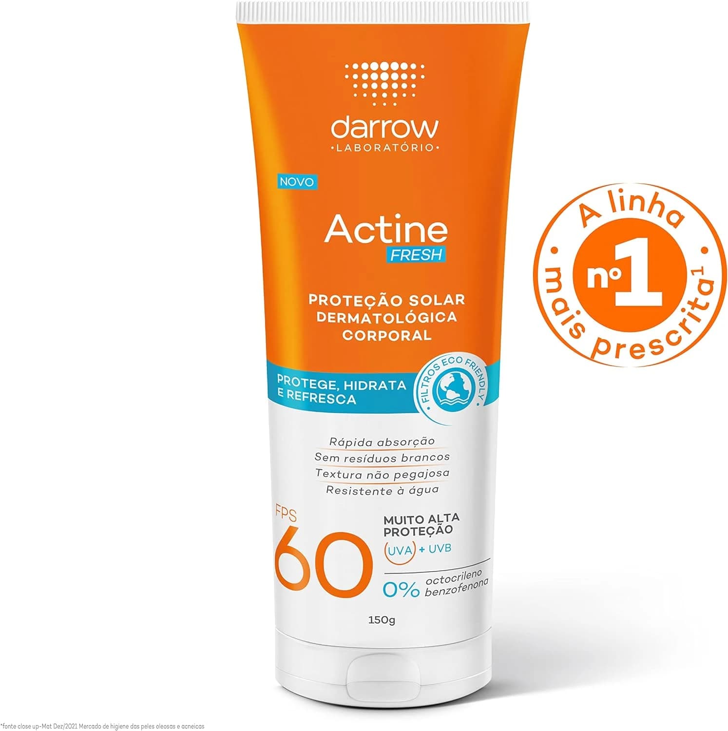 Darrow Protetor Solar Corporal Actine Fresh 60 Fps 150G -