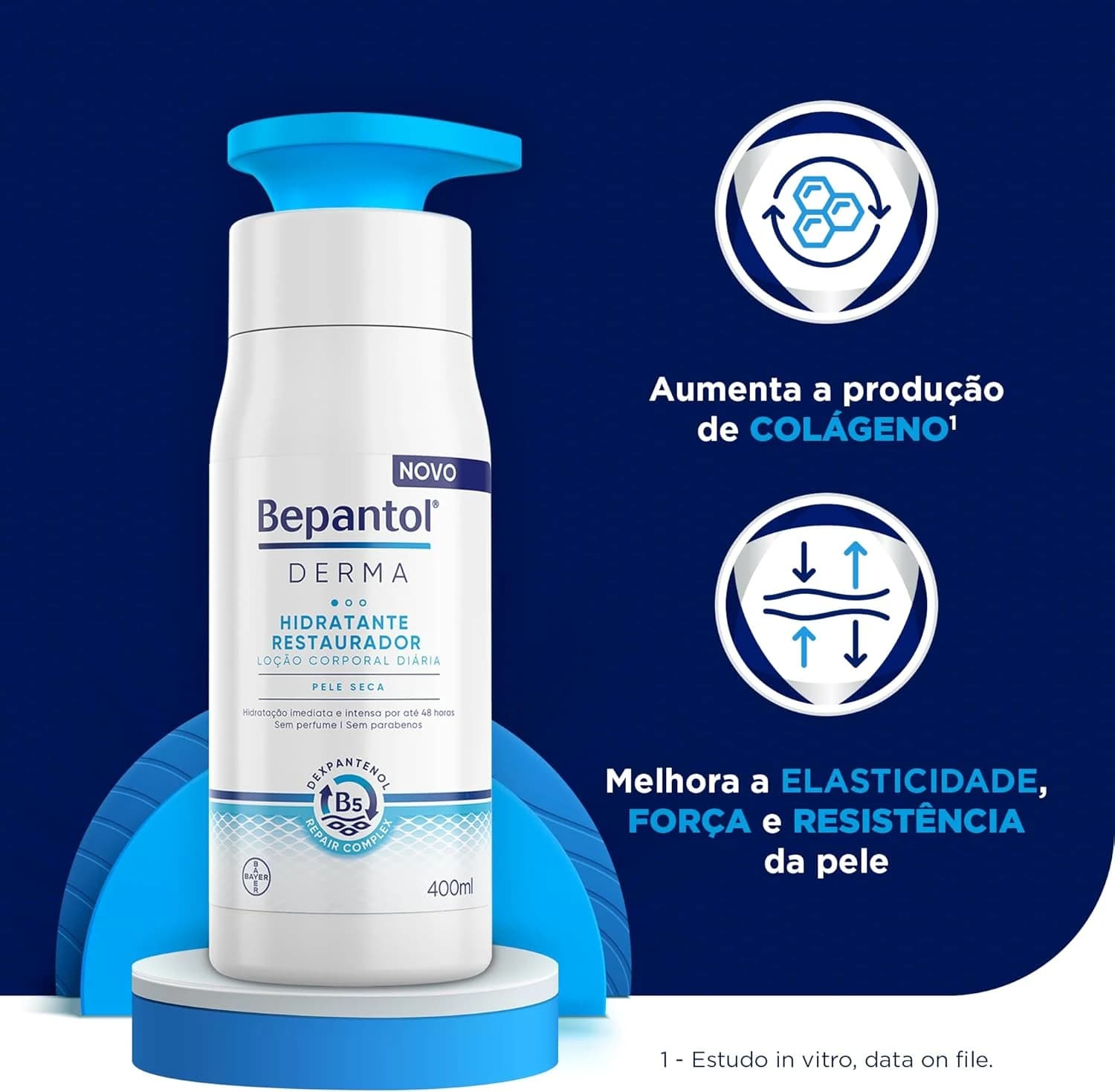 Creme Bepantol Derma, Pro Vitamina B5, Niacinamida