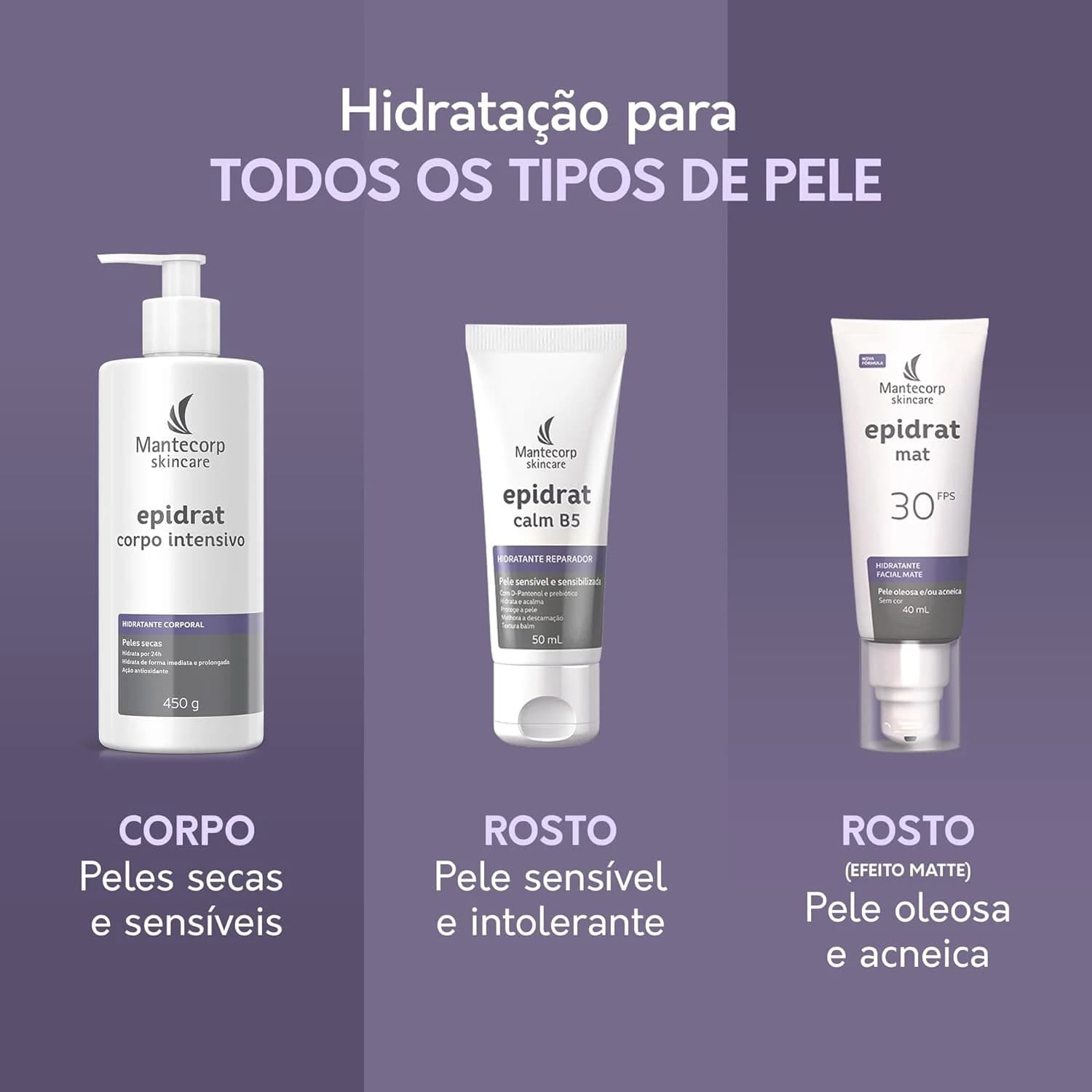 Creme Hidratante Epidrat Corporal Intensivo - 500g