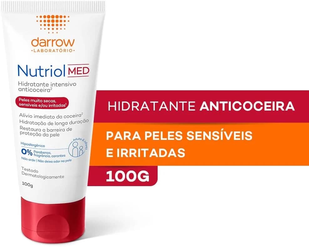 Darrow Nutriol Med Loção Hidratante Dermatológico, 100g