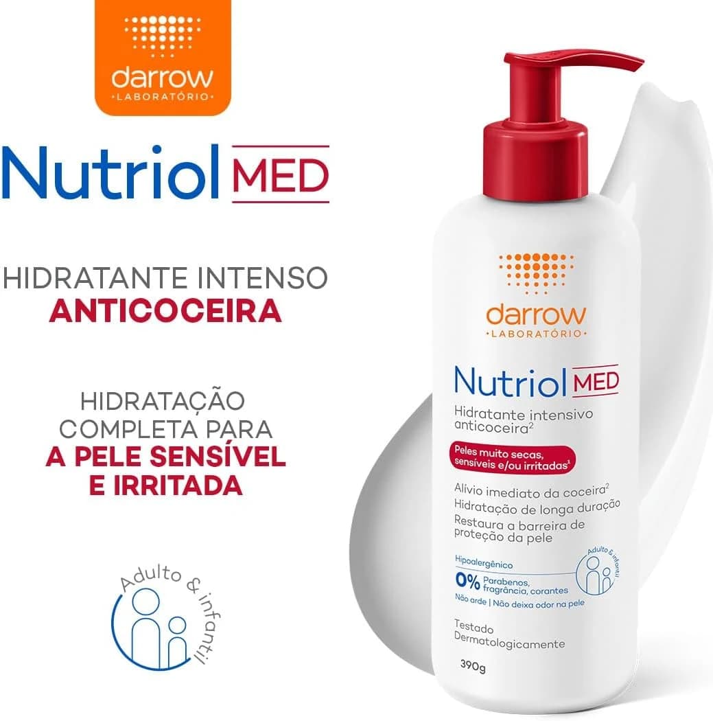 Darrow Nutriol Med Loção Hidratante 390g
