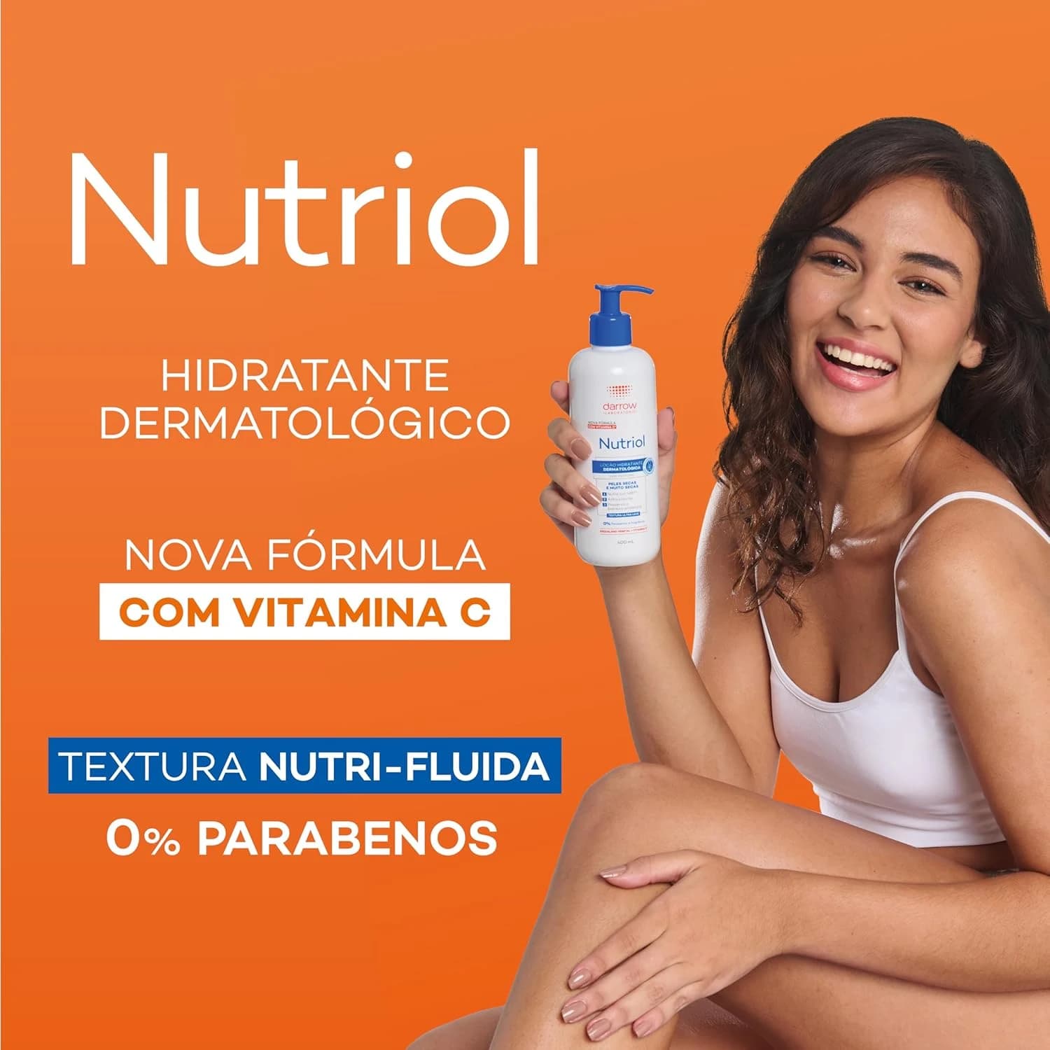 Darrow Nutriol Loção Hidratante - Sem Perfume 400ml