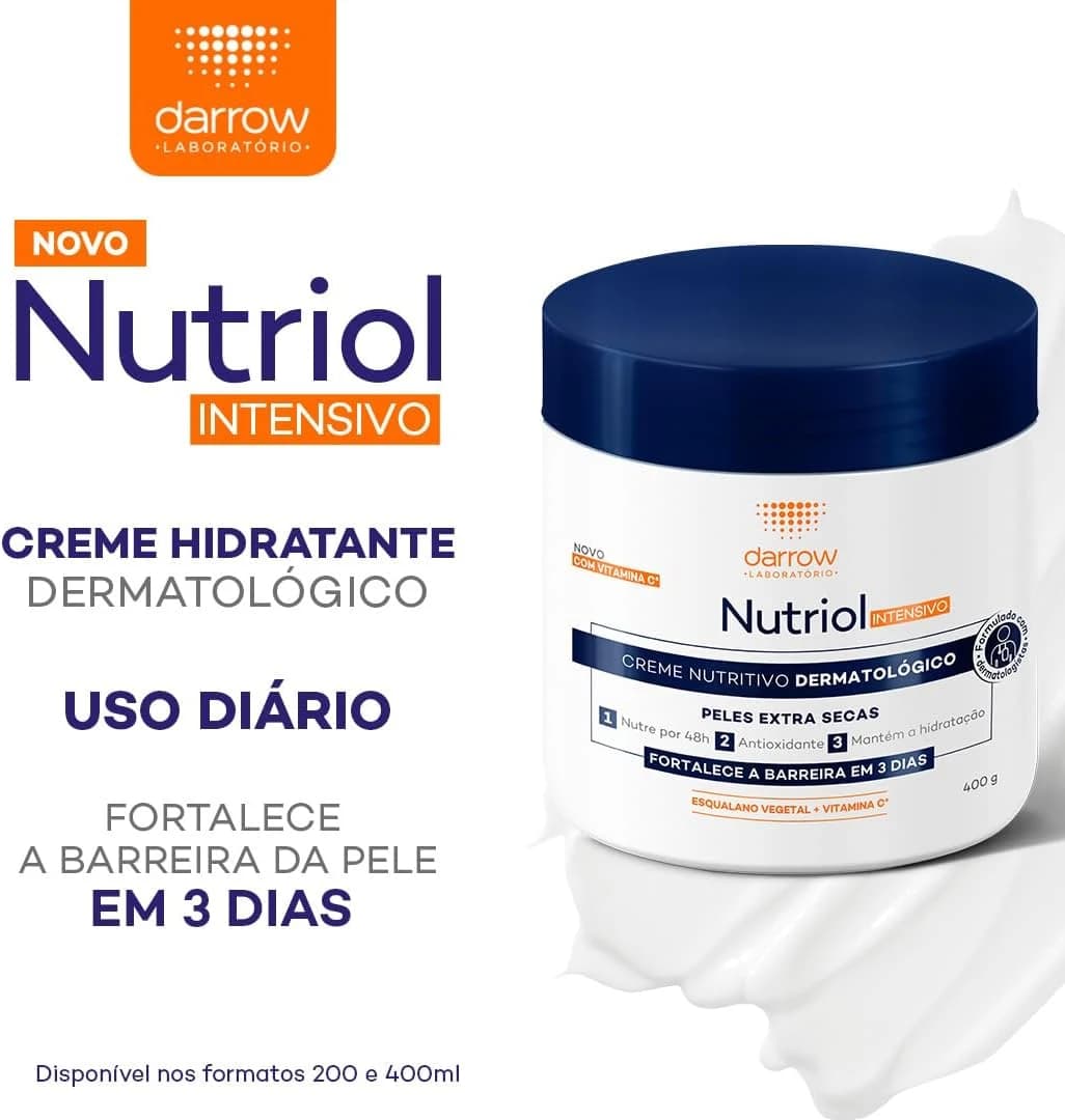 Darrow Nutriol Creme Intensivo 400ml