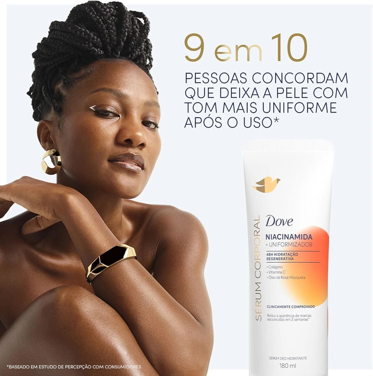 Dove Sérum Hidratante Corporal Niacinamida + Uniformizador 180ml