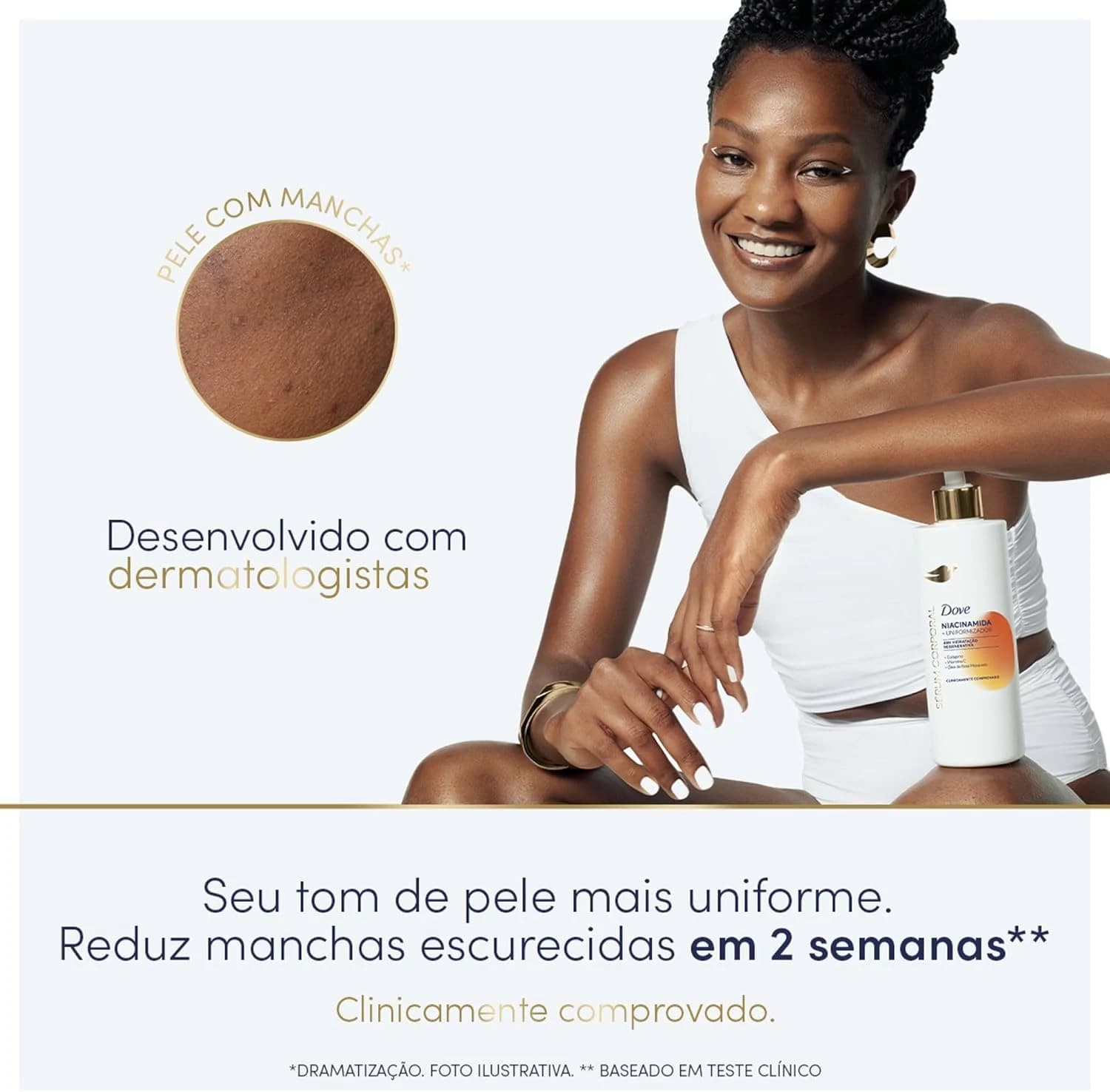 Dove Sérum Hidratante Corporal Niacinamida + Uniformizador 180ml