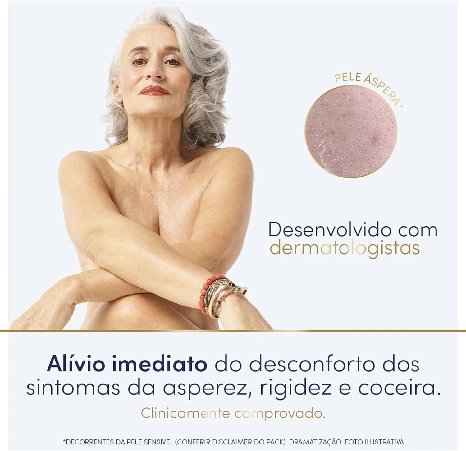 Dove Sérum Hidratante Corporal sem Perfume Pantenol + Dermo Reparador 180ml