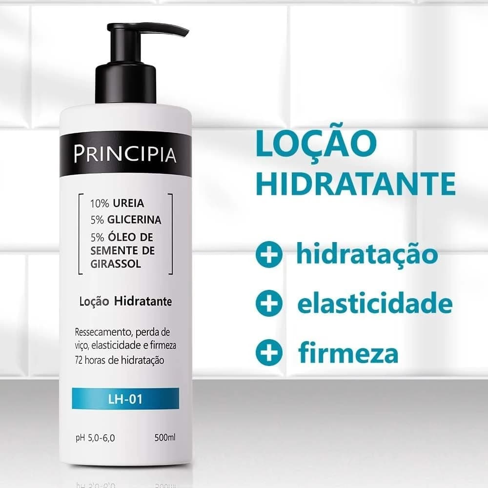 PRINCIPIA, Loção Hidratante Corporal 10% Ureia LH-01 com 500ml
