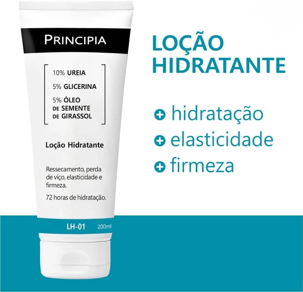 PRINCIPIA, Loção Hidratante Corporal c/ 10% Ureia LH-01 200ml
