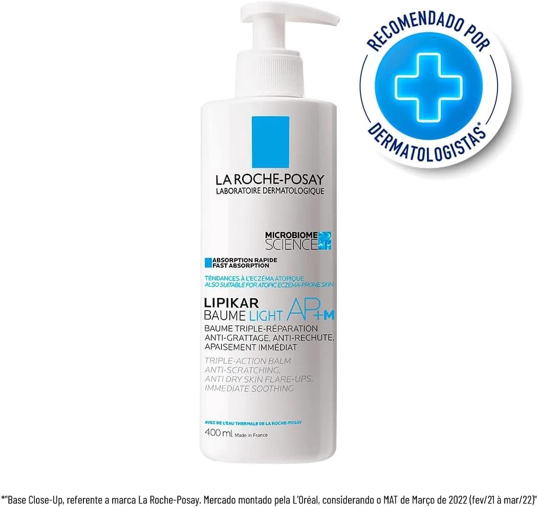 La Roche-Posay, Bálsamo Hidratante Corporal e Facial Intensivo 400ml