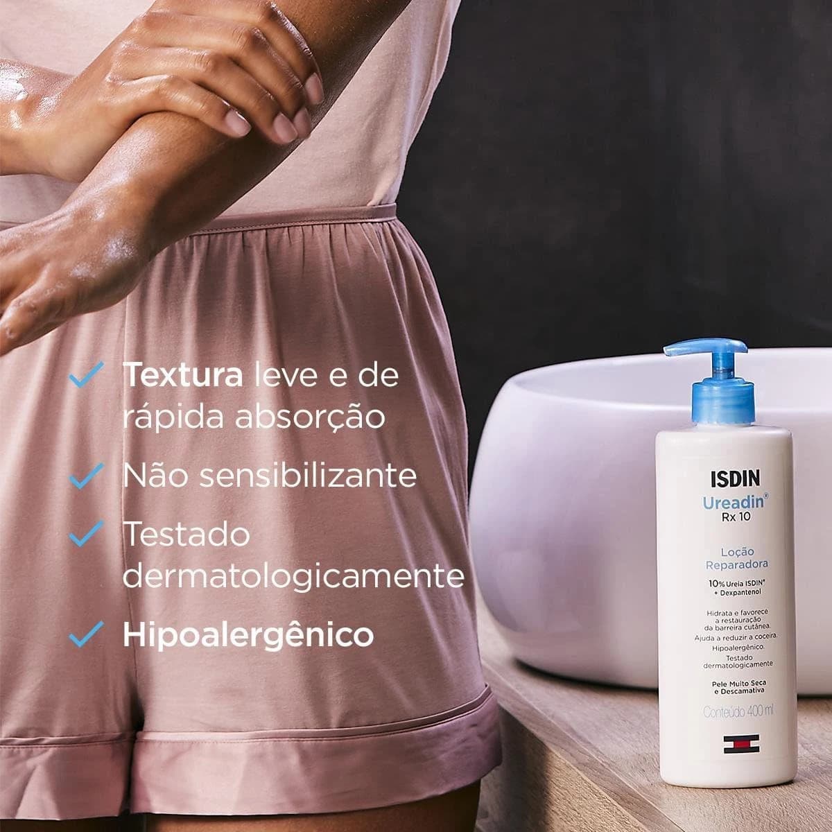 ISDIN Loção Hidratante Corporal para Pele Muito Seca Ureadin Rx10-400ml