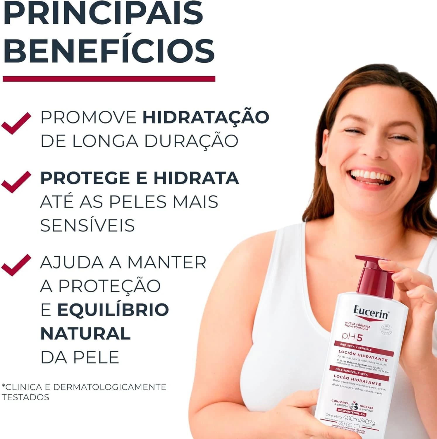 EUCERIN Loção Hidratante Corporal pH5 400ml
