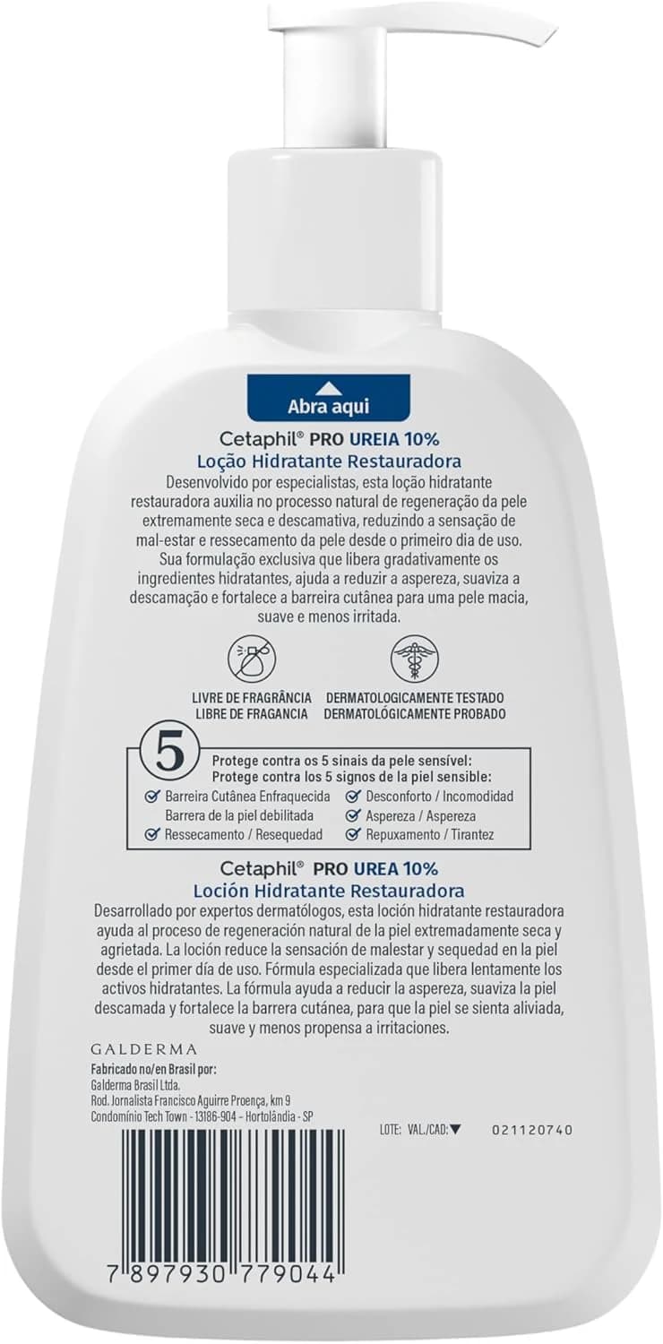 Cetaphil Pro Ureia Loçao Hidratante 10% 236ml