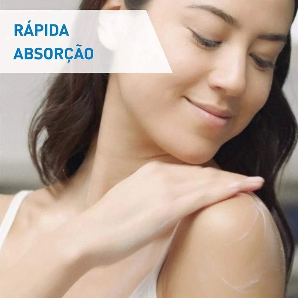 CeraVe, Loção Hidratante Corporal, com textura Fluida e Ácido Hialurônico 200g