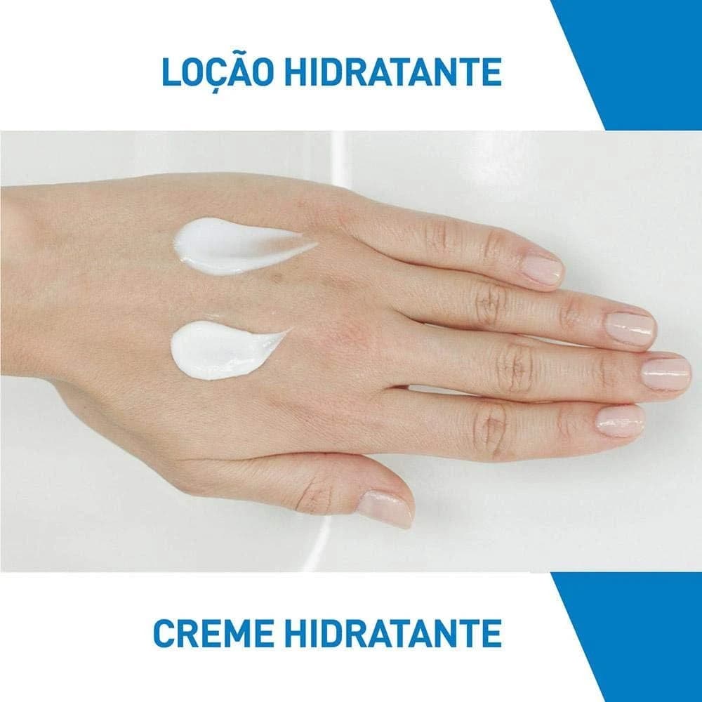 CeraVe, Loção Hidratante Corporal, com textura Fluida e Ácido Hialurônico 200g