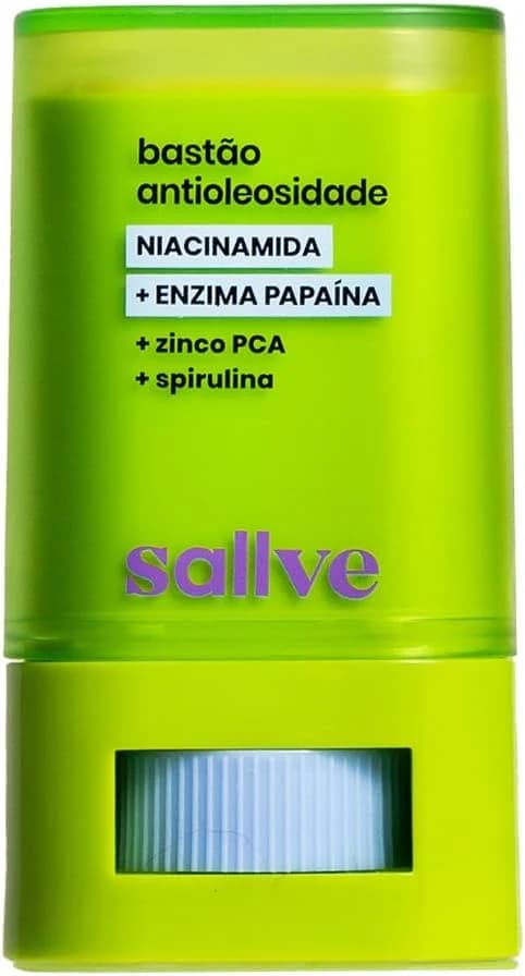 Sallve Bastão Antioleosidade 15g Com Niacinamida