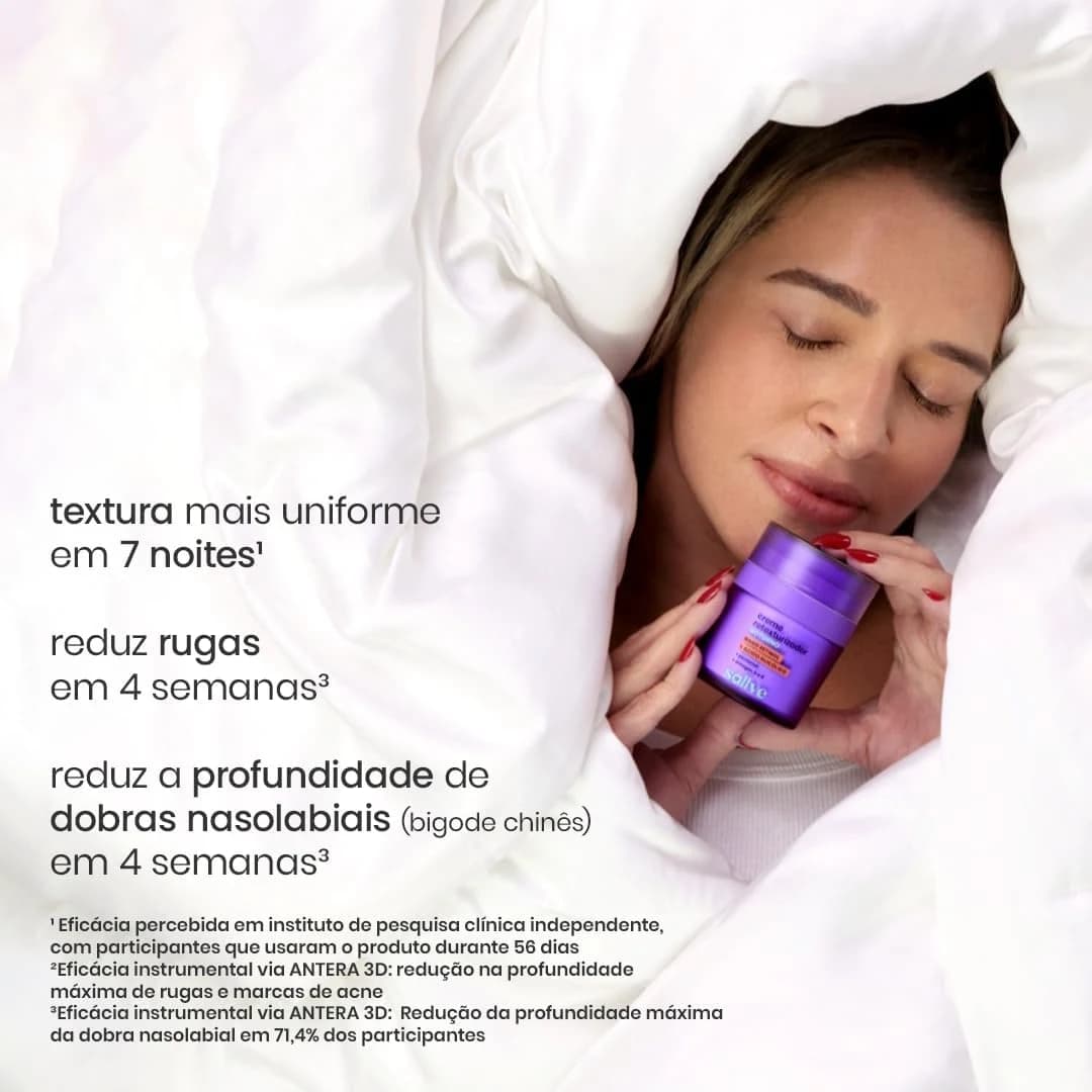Sallve Creme Retexturizador Noturno 30g