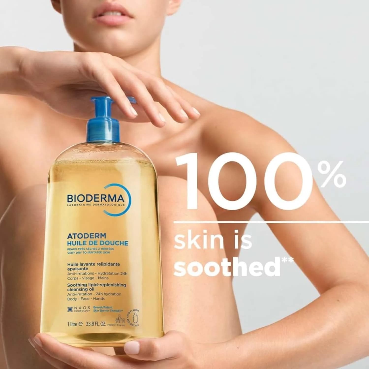 BIODERMA Atoderm Óleo De Banho - Higiene Hidratante Diária 1L