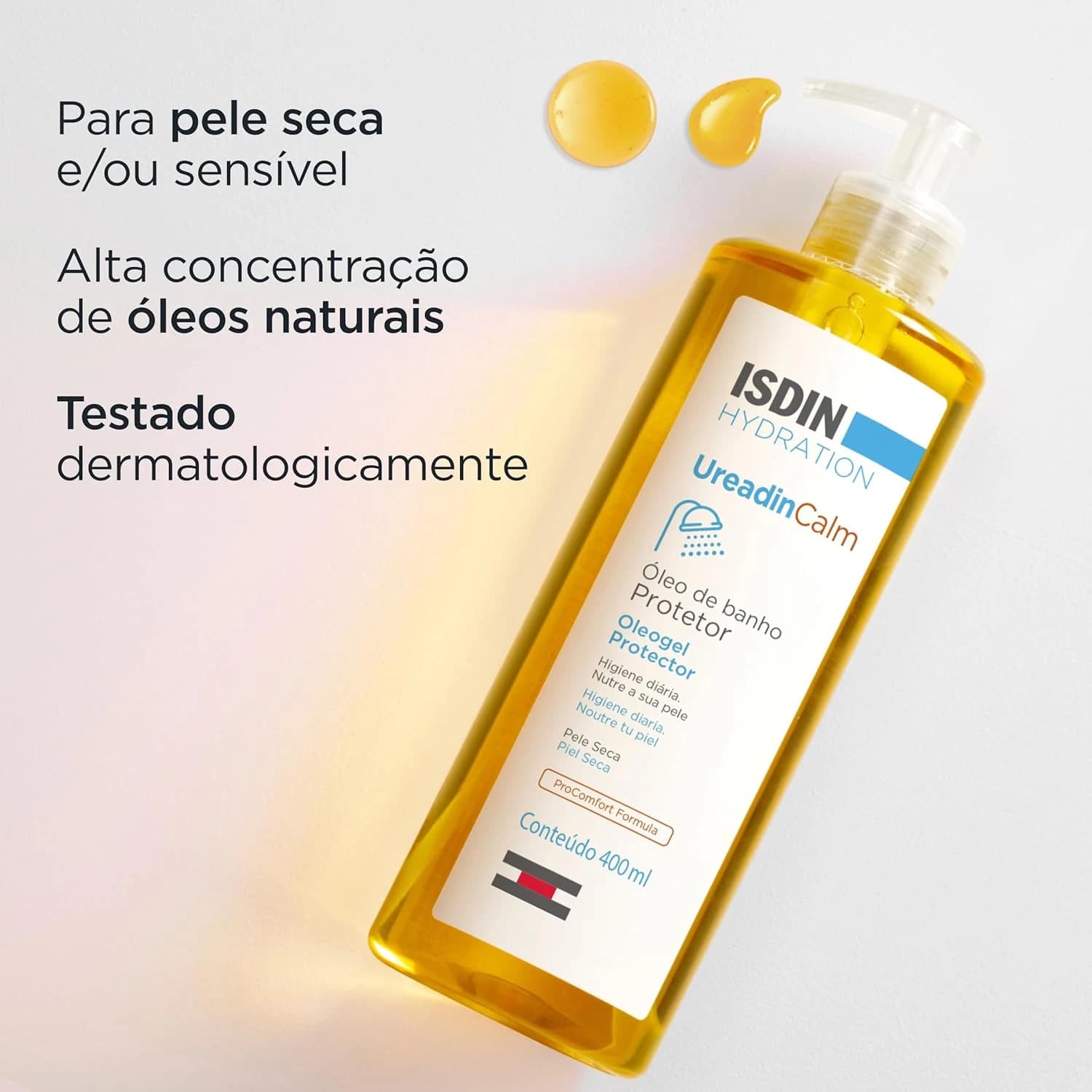 ISDIN Óleo de Banho Ureadin Calm OleoGel - 400ml