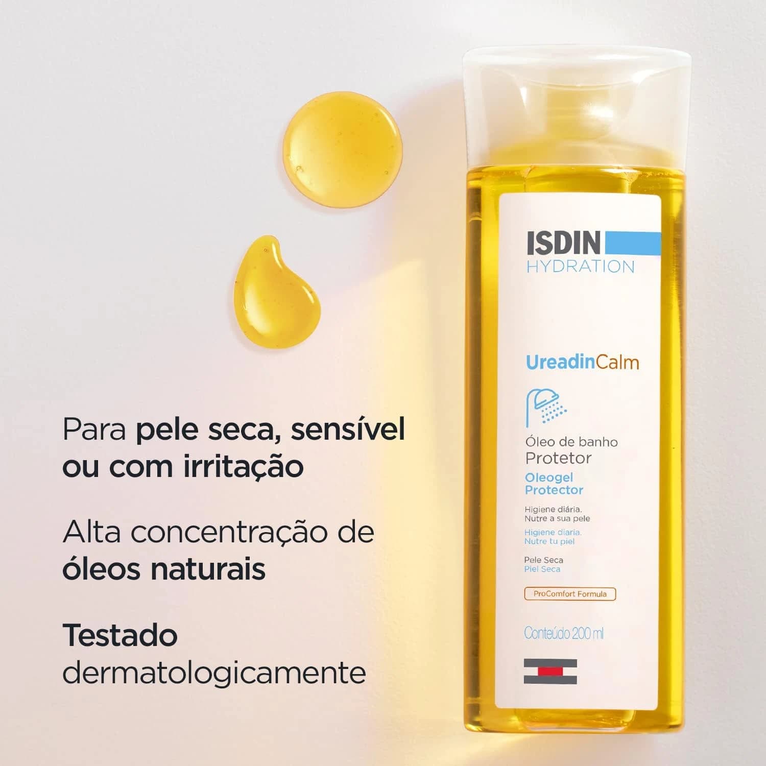 ISDIN Óleo de Banho Ureadin Calm OleoGel - 200ml