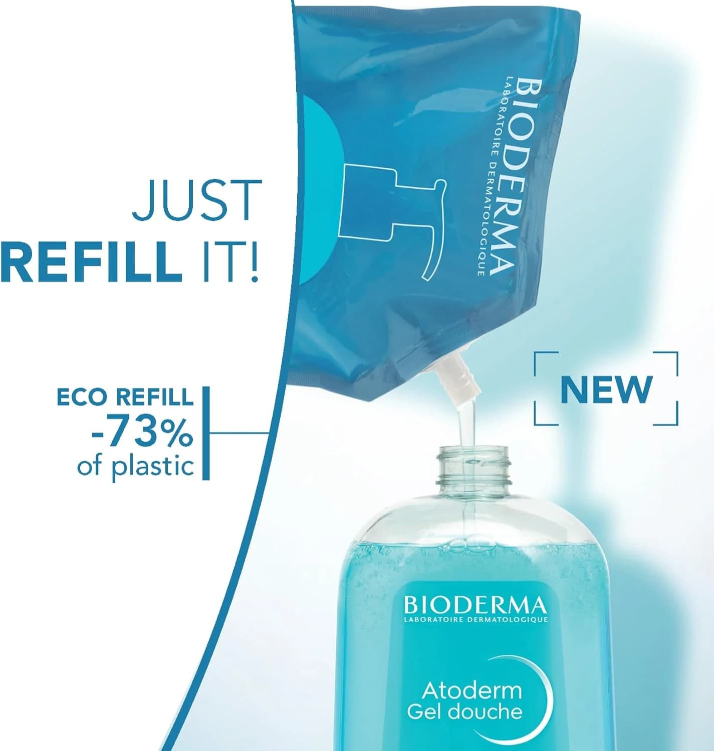 Atoderm Gel Douche, Bioderma, 1 L