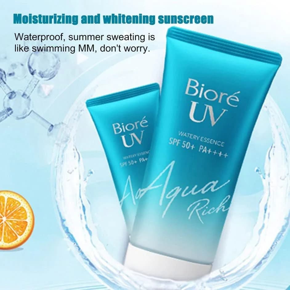 Biore Uv Aqua Rich Watery Gel Protetor Solar Spf50 + Pa + + +（50g/ml）