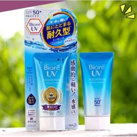 Biore Uv Aqua Rich Watery Gel Protetor Solar Spf50 + Pa + + +（50g/ml）