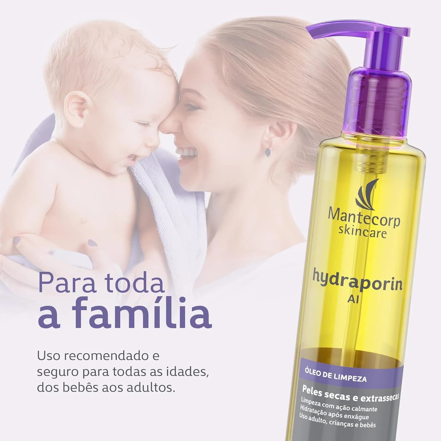 MANTECORP - Óleo de Limpeza Hydraporin AI - 190ml