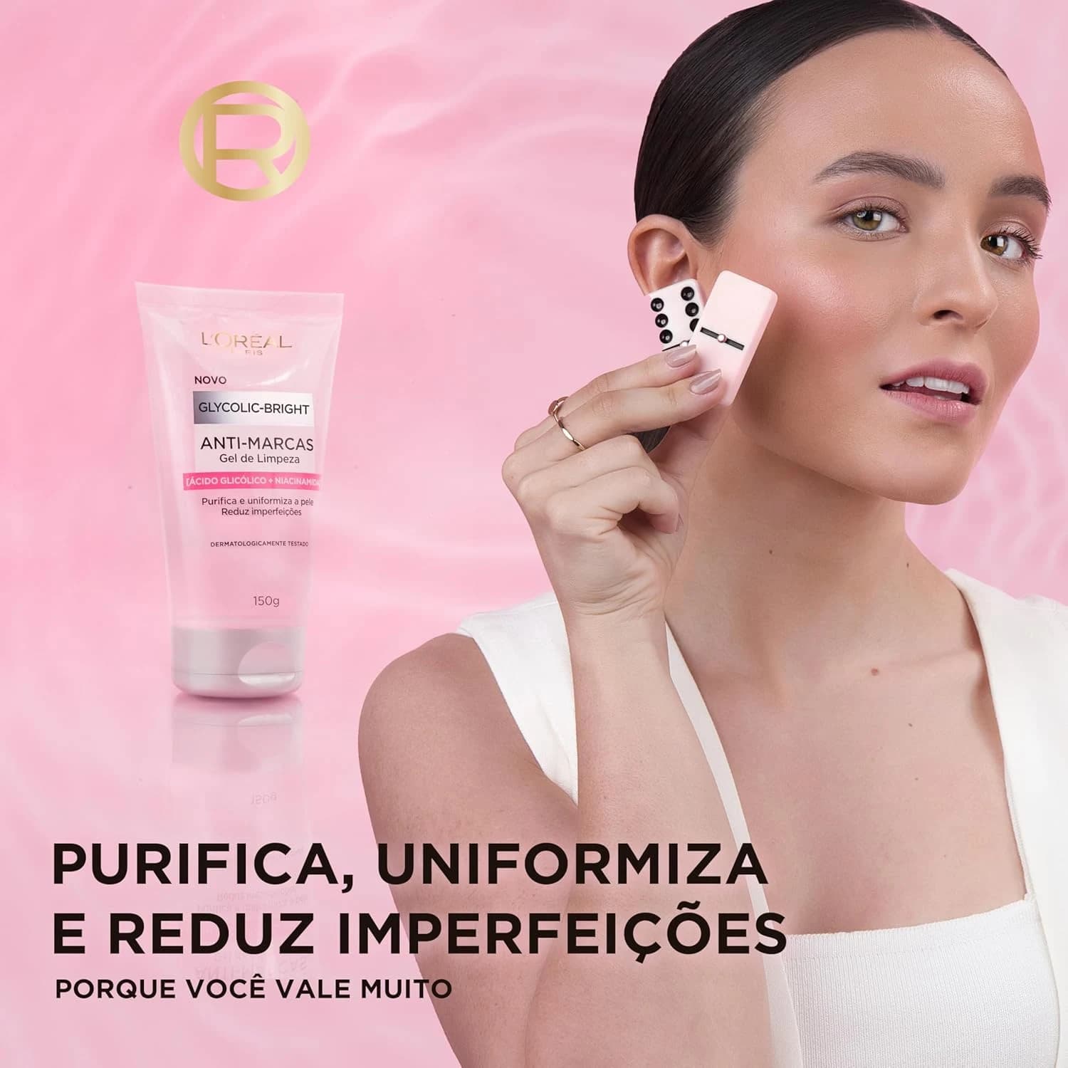 L'Oréal Paris Gel de Limpeza Anti-Marcas Glycolic-Bright 150g