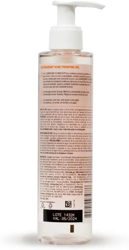 Neutrogena Gel de Limpeza Acne Proofing, 200ml