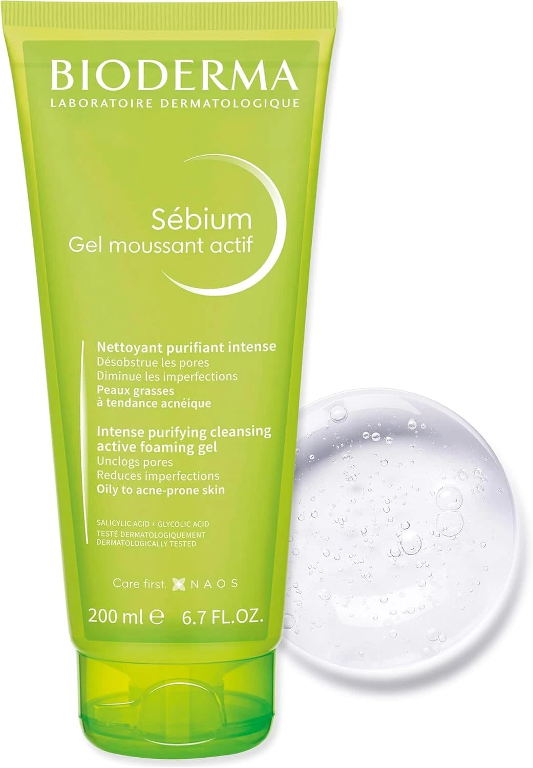 Sébium Gel Moussant Actif 200Ml, Bioderma