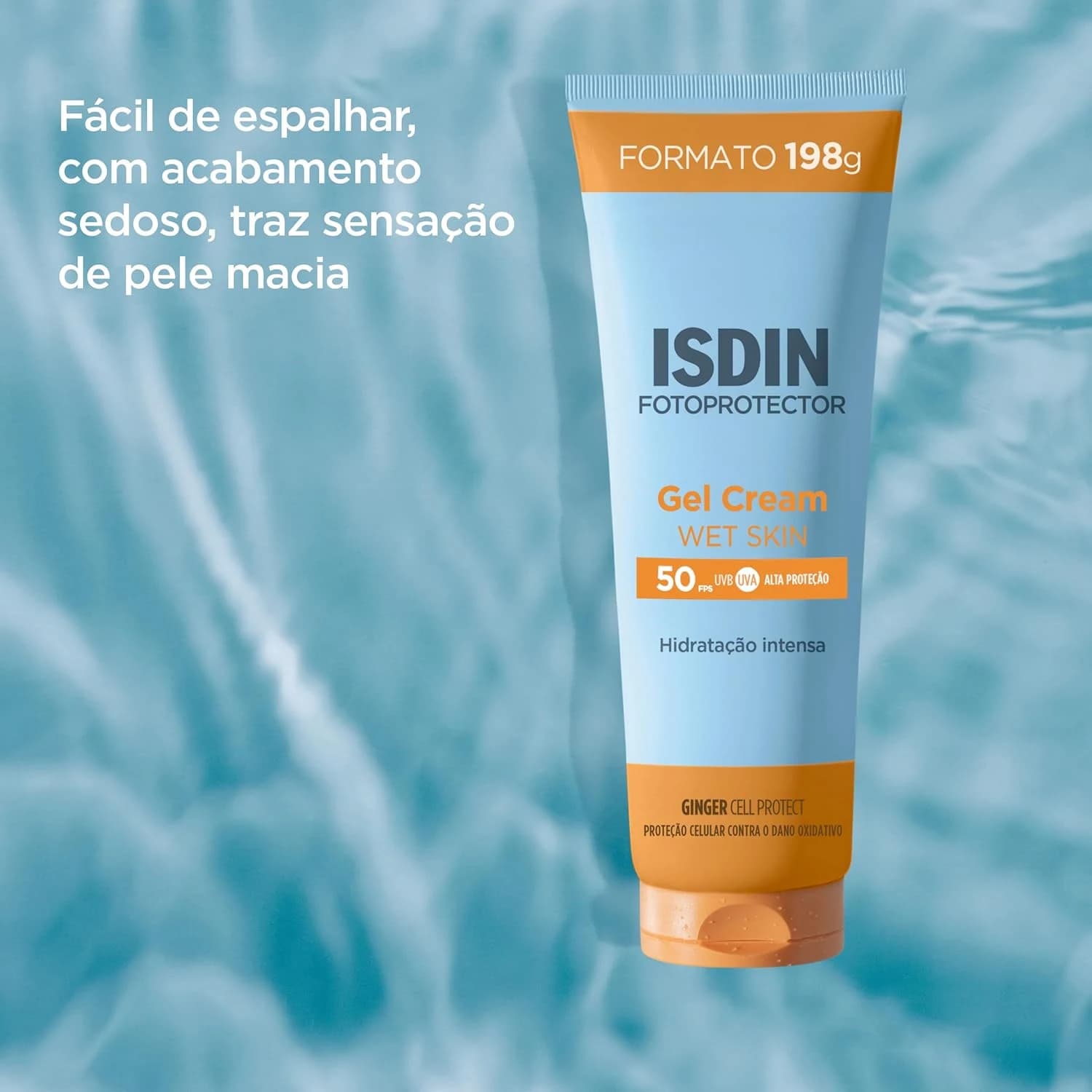 Protetor Solar Corporal ISDIN Gel Cream FPS 50+ 198g