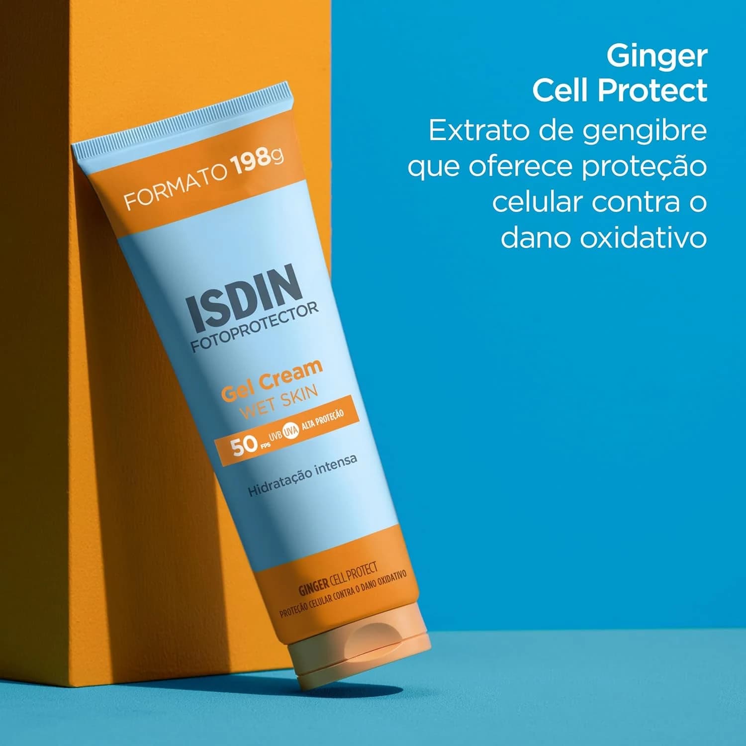 Protetor Solar Corporal ISDIN Gel Cream FPS 50+ 198g
